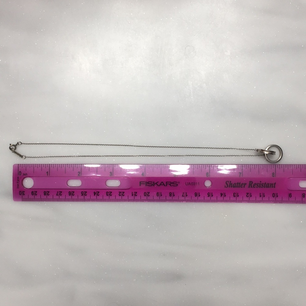 Authentic Tiffany’s Interlocking Circles Necklace - image 2